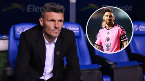 'Tano' Ortiz y unas palabras para Messi en la previa.