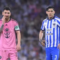 Lionel Messi se cruzó con Gerardo Arteaga y calentó el Rayados vs. Inter Miami