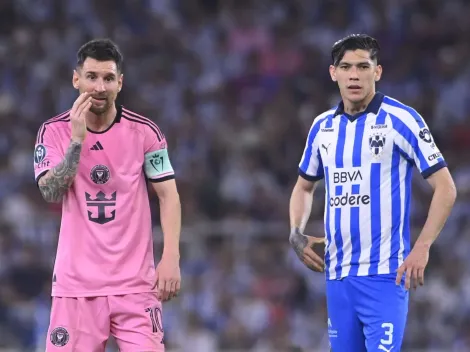 El picante cruce entre Messi y Arteaga en Rayados vs. Inter Miami