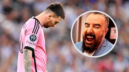 Álvaro Morales se burló de Lionel Messi.