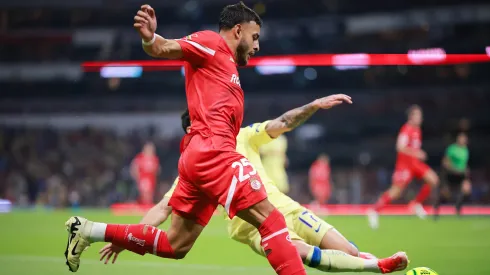 Alexis Vega, el mejor de Toluca ante el América.