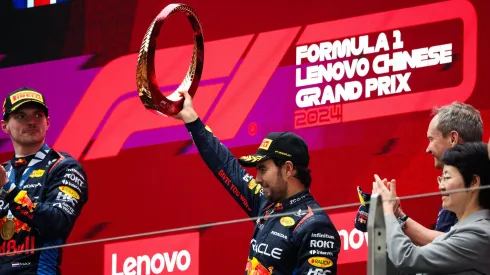 Checo Pérez logró el podio en GP de China y consigue una histórica marca