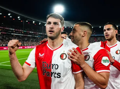 Santi Giménez cortó su mala racha y volvió a anotar con Feyenoord