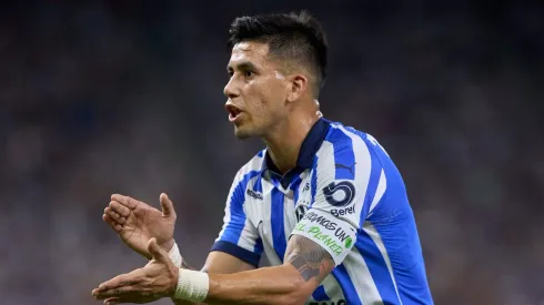 Maxi Meza y su posible salida de Rayados