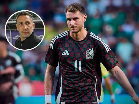 'Chaco' defendió a Santi Giménez de las críticas en México