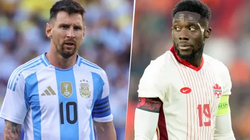 Lionel Messi y Alphonso Davies, cara a cara en el Mercedes-Benz Stadium de Atlanta