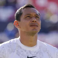 Rodolfo Cota le hizo pasillo de campeón a América con los jugadores de Atlético San Luis