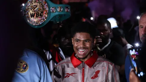 Shakur Stevenson tiene todo listo para exponer su título del CMB ante Gervonta Davis, el rey de la división.