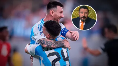 Álvaro Morales se acordó de nuevo de Lionel Messi