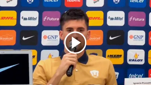 Pussetto fue presentado de manera oficial este viernes en Pumas UNAM.