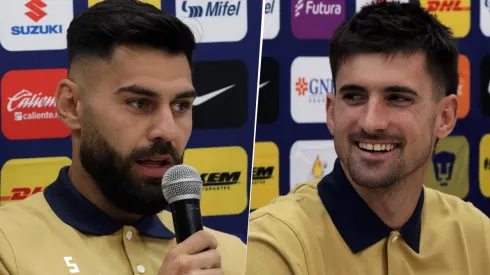 El defensa español y el delantero argentino son dos de los cuatro refuerzos contratados por Pumas UNAM.