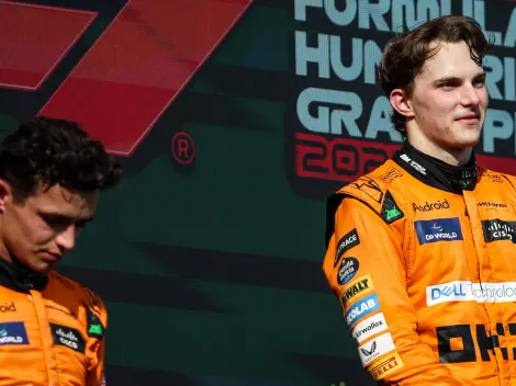 La polémica actitud de Lando Norris con Piastri en los festejos