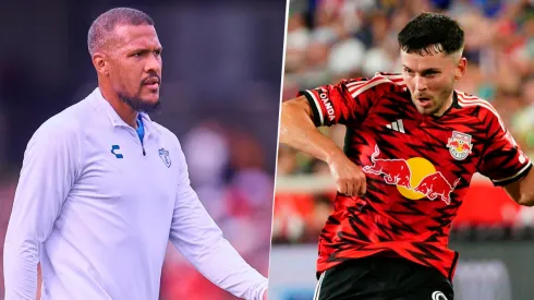 Salomón Rondón y Lewis Morgan, cara a cara.