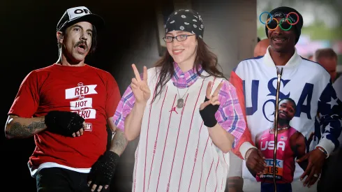 Red Hot Chili Peppers, Billie Eilish y Snoop Dogg dijeron presente en la ceremonia de clausura de París 2024