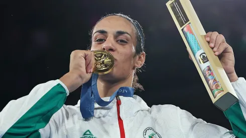 Imane Khelif fue recibida por el presidente de su nación.