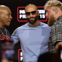 Mike Tyson y Jake Paul estuvieron cara a cara, se dijeron cosas y quisieron cambiar reglas para su pelea