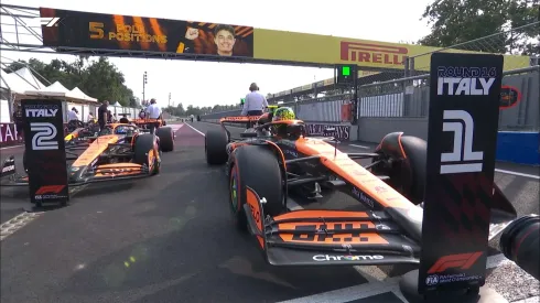 McLaren dominó la Qualy del GP de Italia