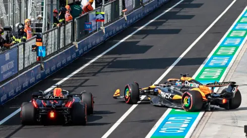 Max Verstappen y Oscar Piastri casi chocan en la Qualy