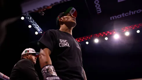 Bronco Lara se mostró emocionado tras volver al boxeo con victoria.