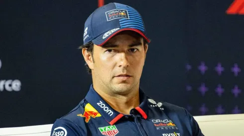 Checo Pérez durante el Gran Premio de Italia