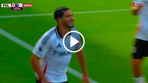 Raúl Jiménez marcó en Fulham vs. West Ham