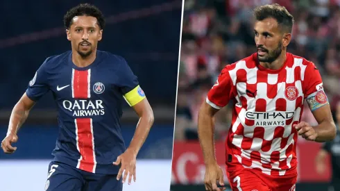 Marquinhos y Christian Stuani son los referentes de PSG y Girona, respectivamente.