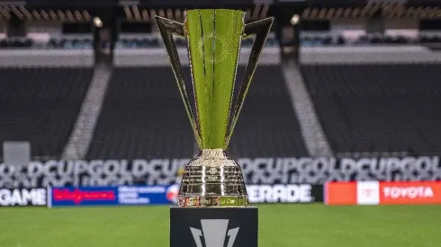 El trofeo de la Copa Oro, que hoy pertenece a México.