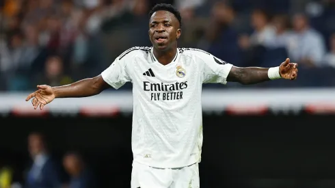 Vinícius sufrió una lesión cervical en el duelo ante Villarreal.