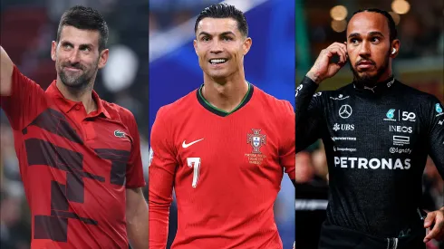 Novak Djokovic, Cristiano Ronaldo y Lewis Hamilton son los referentes de una figura de la F1