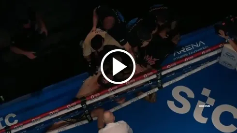 Ben Whittaker dejó una de las imágenes del fin semana.