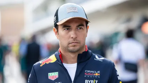 El mexicano no se mostró feliz con el rendimiento de su monoplaza.