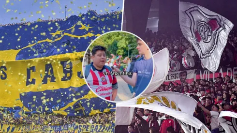 Aficionados del 'Rebaño' escogieron entre Boca y River.