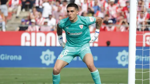 El portero de 21 años ha disputado cinco encuentros con su club durante esta temporada.