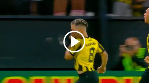 Leo Fernández y otro misil de pelota quieta.