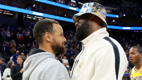 Stephen Curry y LeBron James.