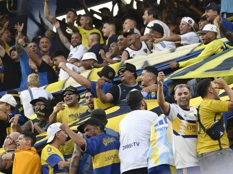 El ex América que estuvo con la afición de Boca Juniors viendo el partido en las gradas