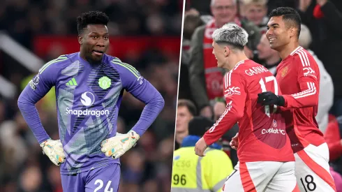 André Onana, Alejandro Garnacho y Casemiro no juegan ante FCSB