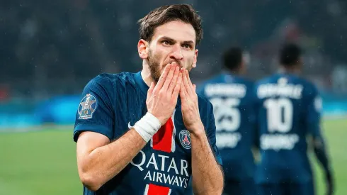 Khvicha Kvaratskhelia con el PSG