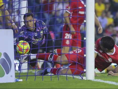La polémica jugada en la que todo Toluca reclamó gol ante el América