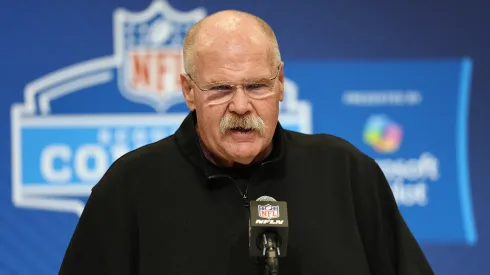 Andy Reid, entrenador de los Kansas City Chiefs