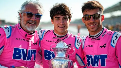 Alpine celebra un triunfo en la Fórmula 1