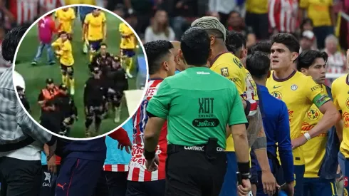 El Clásico no estuvo exento de polémicas y momentos de tensión.