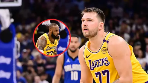 LeBron James y Luka Doncic.
