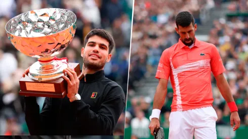 Carlos Alcaraz y Novak Djokovic