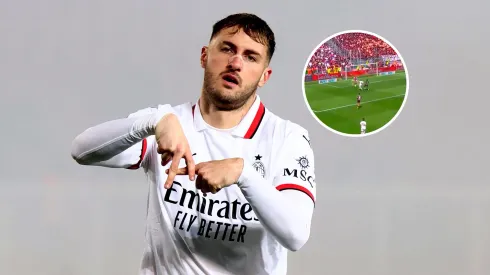 Santiago Giménez volvió al gol con Milan