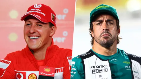 Michael Schumacher y Fernando Alonso