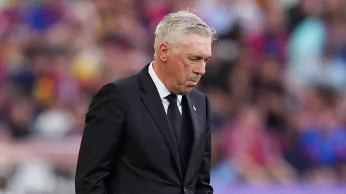 Carlo Ancelotti en Barcelona vs. Real Madrid