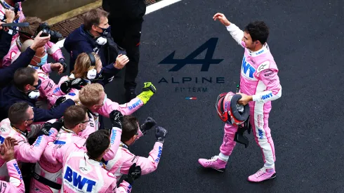 Sergio Pérez en su etapa como piloto de Racing Point