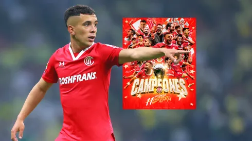 Leo Fernández saludó a Toluca tras el título