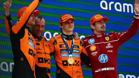 Podio del GP de España 2025